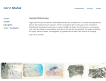 Tablet Screenshot of carinstuder.ch